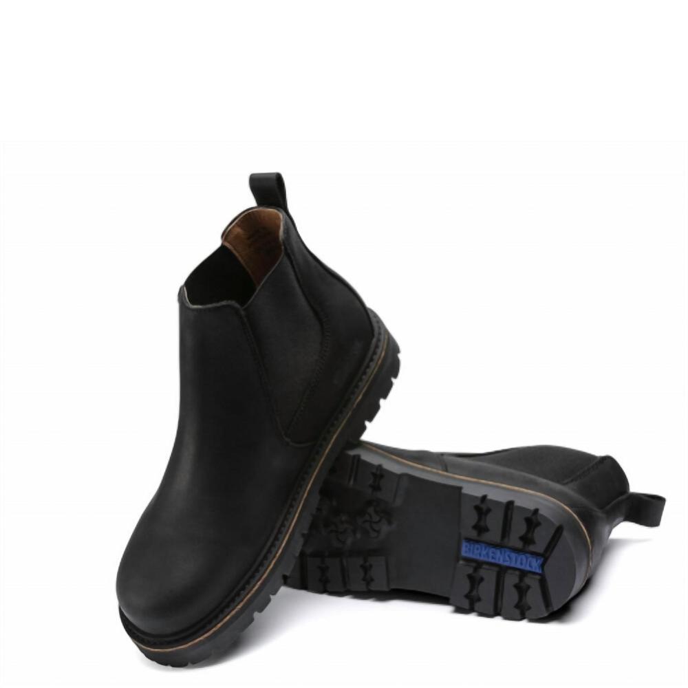 Birkenstock Black Chelsea Lug Ankle Boots